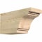 Ekena Millwork Pescadero Rough Sawn Rafter Tail, Douglas Fir, 6"W x 8"H x 16"L RFT06X08X16PEC00RDF - alternate 1